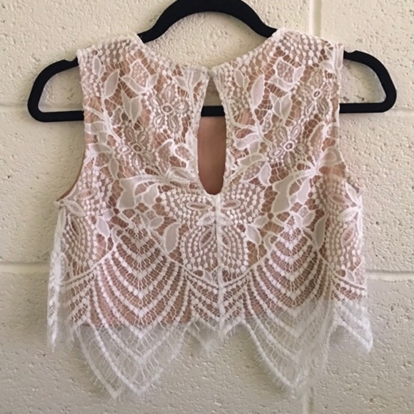 💋 Love Culture eyelash lace skirt top set - Picture 4 of 9